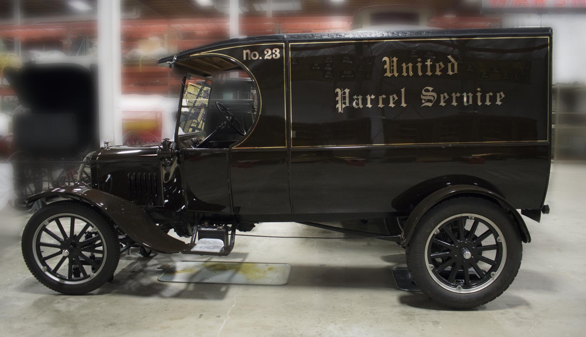 Image of 1923 Ford Model TT, UPS Delivery Truck, restored in 1995