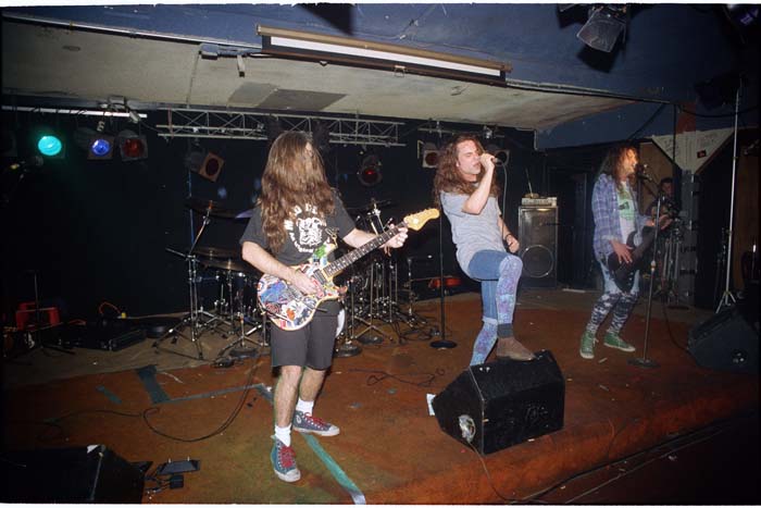 Image of Paisley Sin playing at Mad Dogs, Seattle, October 31, 1992