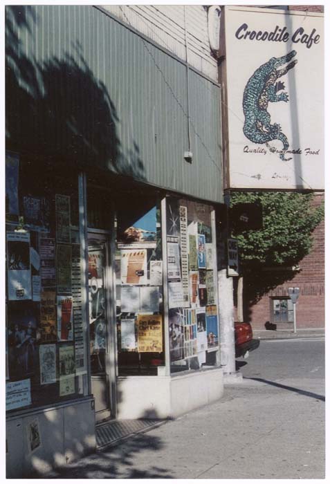 Image of Crocodile Cafe exterior, Seattle, 1992