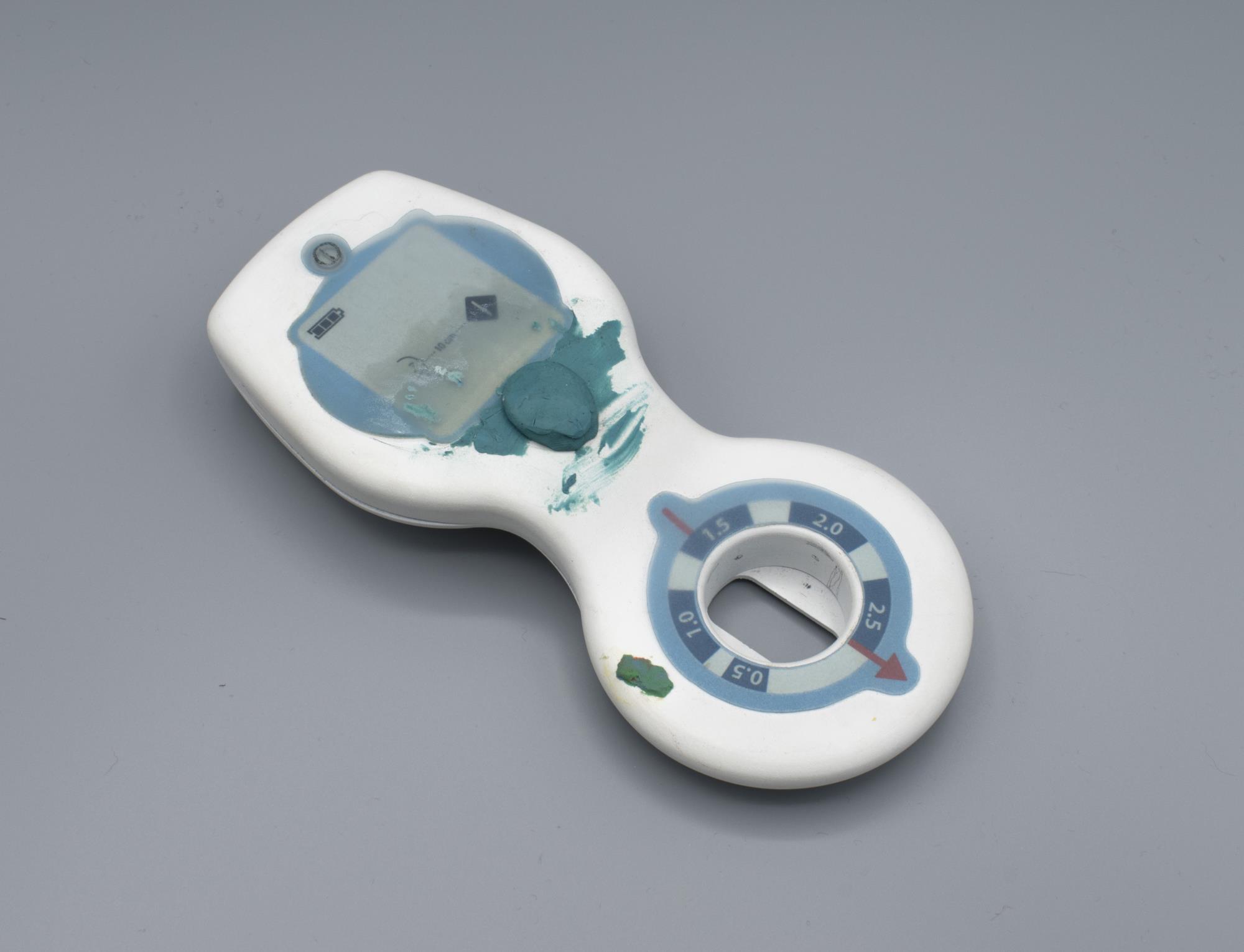 Image of Manufactured model prototype for the StrataVarius, developed for Medtronic by Lucent Medical Systems, ca. 2003