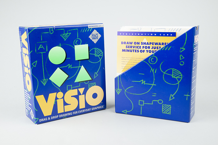 Image of Visio product box, 
