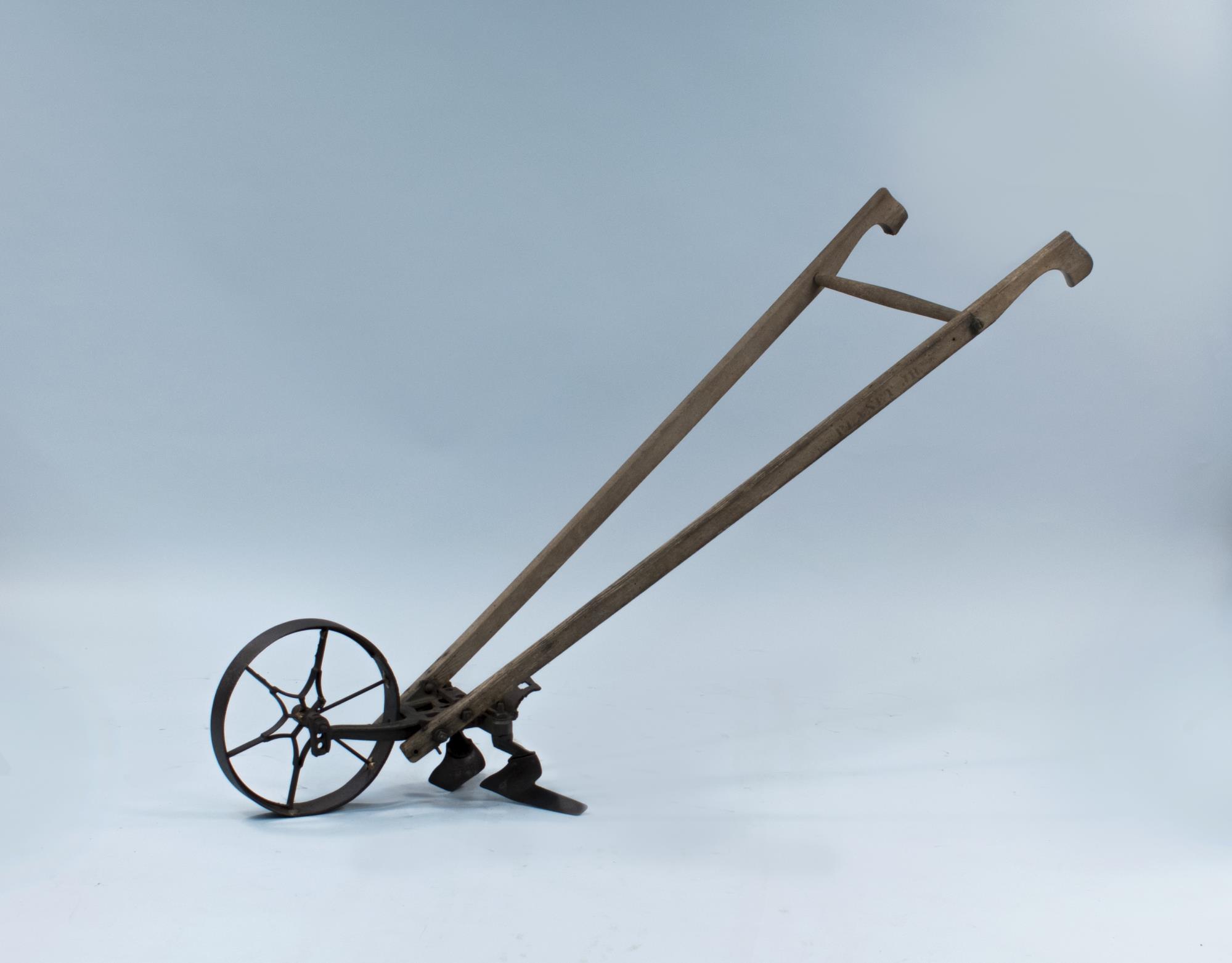 Image of Furrow plow from the Moritani Farm on Bainbridge Island, ca. 1930s