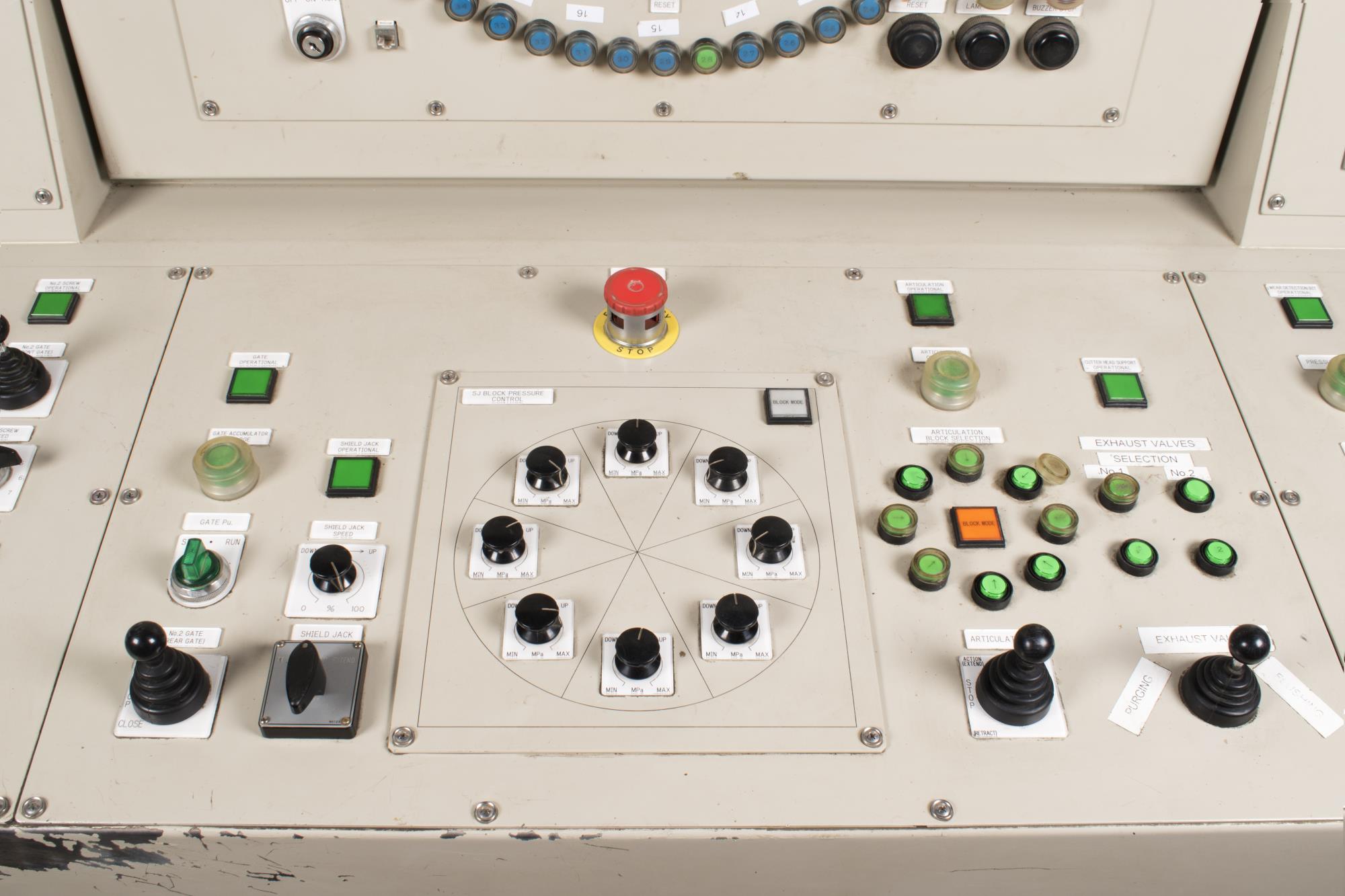 Image of Central control panel from 