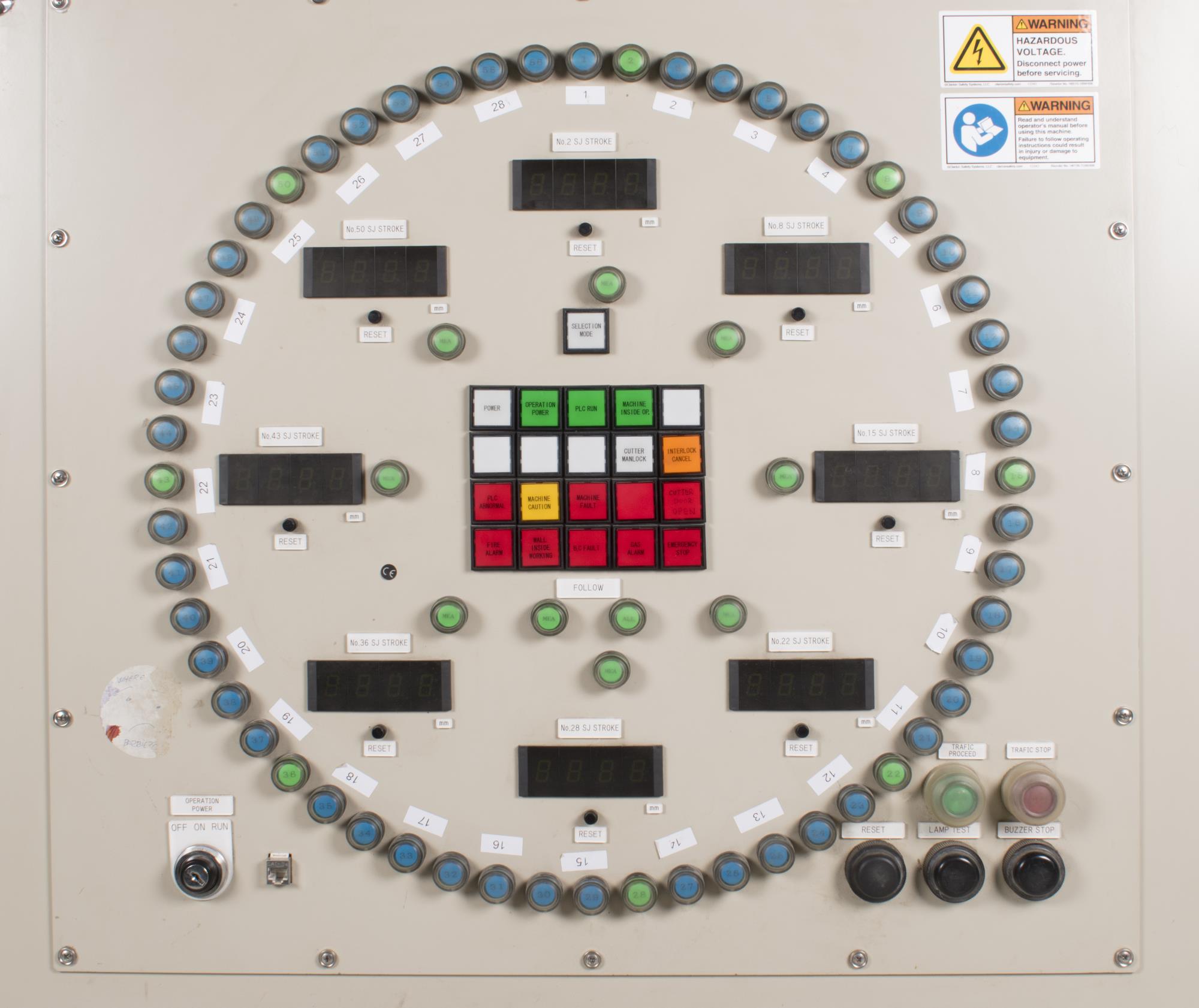 Image of Central control panel from 