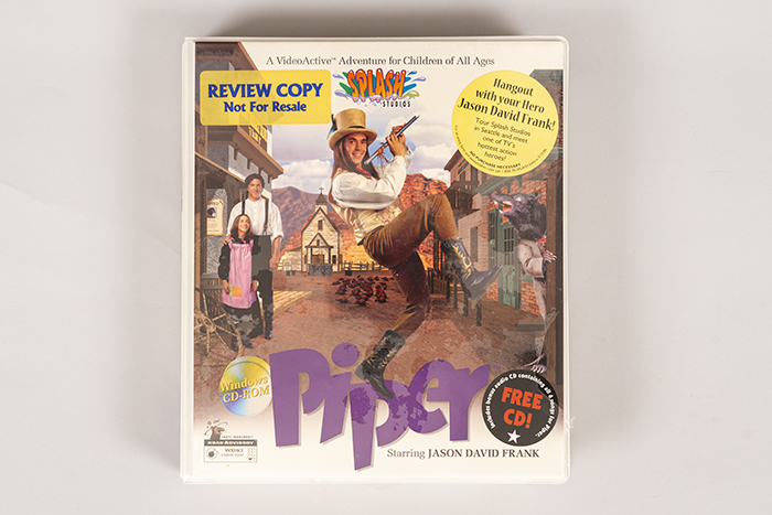Image of Promotional software package containing a CD-ROM for 