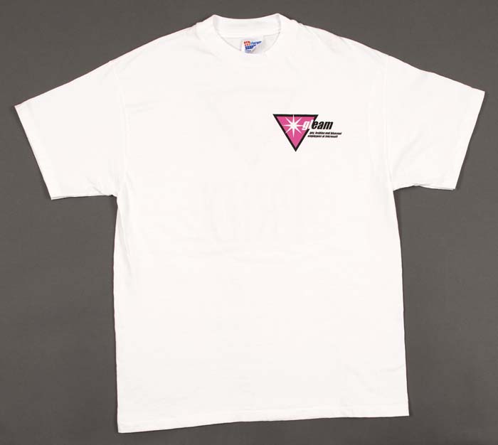Image of Microsoft GLEAM T-shirt, white with 