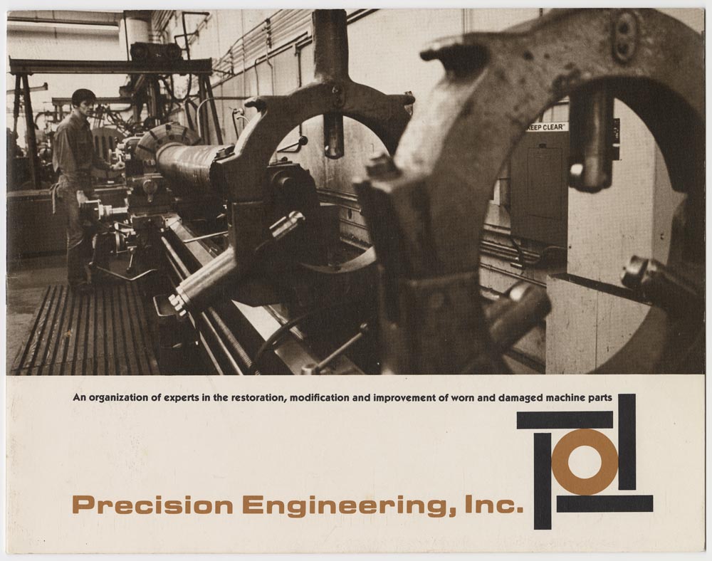 Image of Precision Engineering, Inc. brochure, Seattle, circa 1978