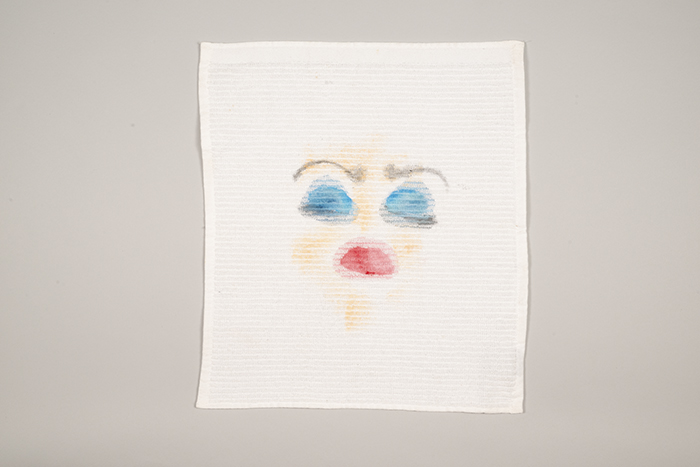 Image of Prop towel from Hedwig and the Angry Inch, used by Hera Hoffer/Jinkx Monsoon, 2013