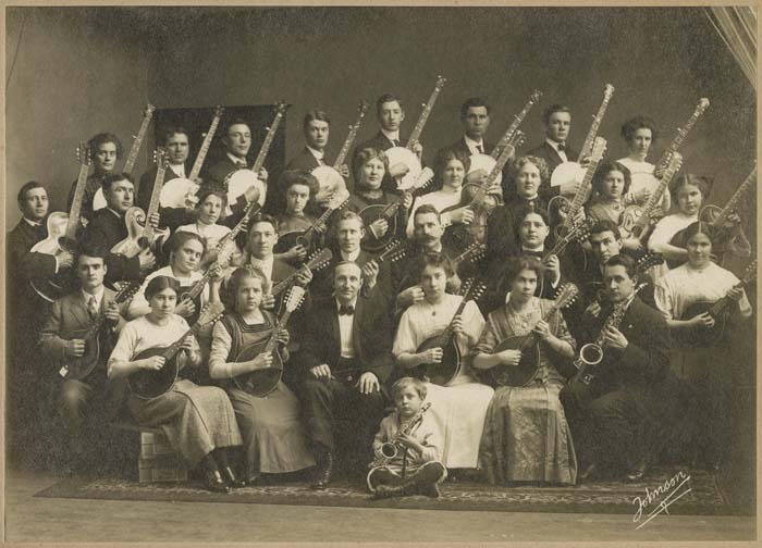 Image of Seattle Mandolin Orchestra, circa 1915