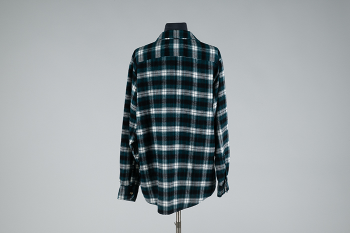 Image of Plaid flannel shirt, ca. 1990