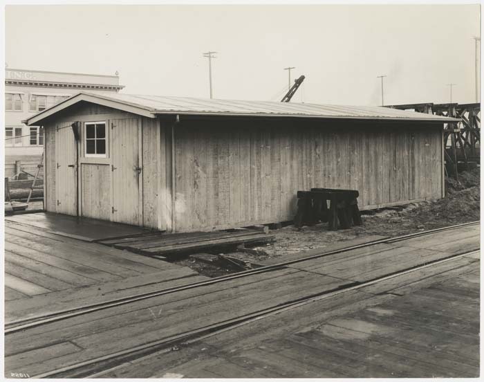 Image of Rivet Shed, Todd Dry Docks, Inc., Seattle, circa 1920