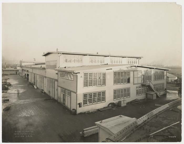 Image of Main Shop Building, Todd Dry Docks, Inc., Seattle, November 1918