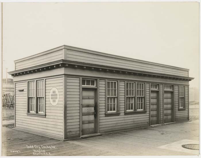 Image of Hospital, Todd Dry Docks, Inc., Seattle, circa 1920