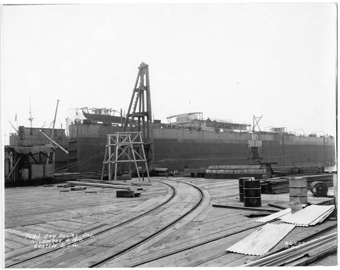 Image of Todd Dry Docks, Inc., Seattle, November 4, 1918