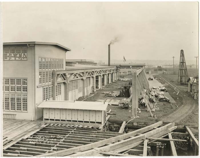 Image of Todd Dry Docks, Inc., Seattle, November 4, 1918