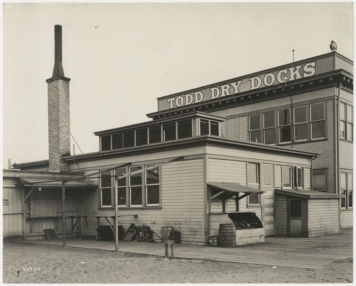 Image of Kitchen, Todd Dry Docks, Inc., Seattle, circa 1920