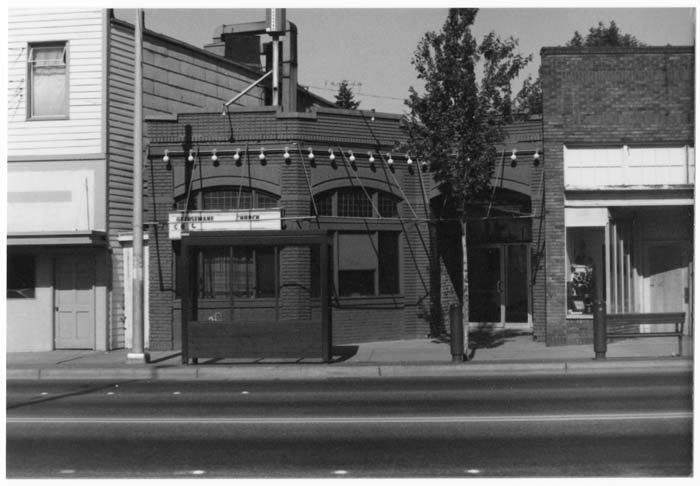 Image of Columbia City Theater facade, 1986