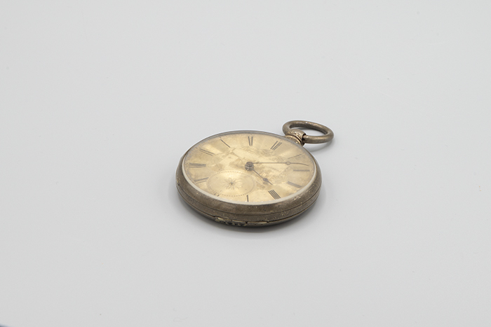 Image of David Denny's pocket watch, ca. 1805-1829