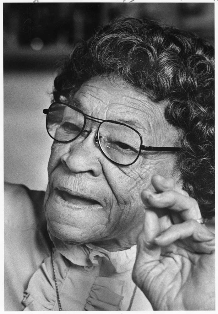Image of Bertha Pitts Campbell, Seattle, January 1981