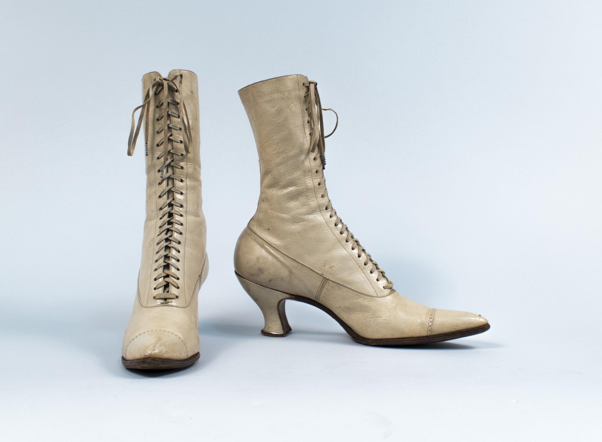 Image of High laced boots, 1910