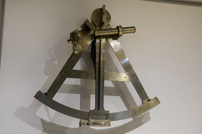Image of Brass sextant, 1853