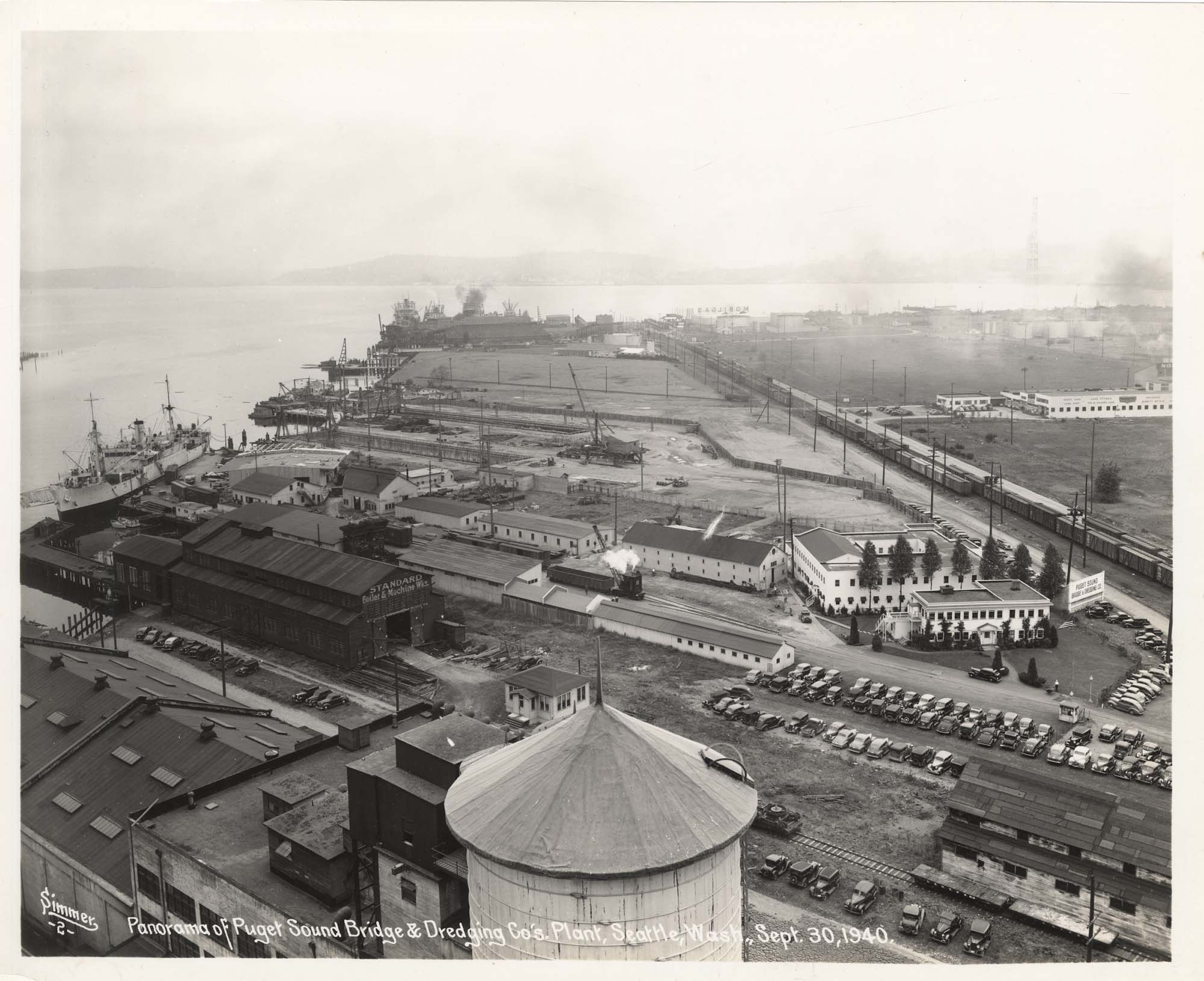 Image of Puget Sound Bridge & Dredging Company, September 30, 1940