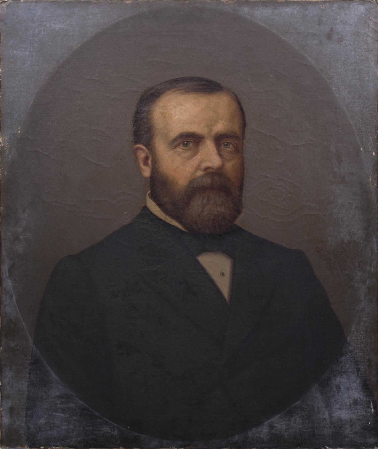 Image of Oil portrait of Henry G. Struve by Albert Jenks, 1883