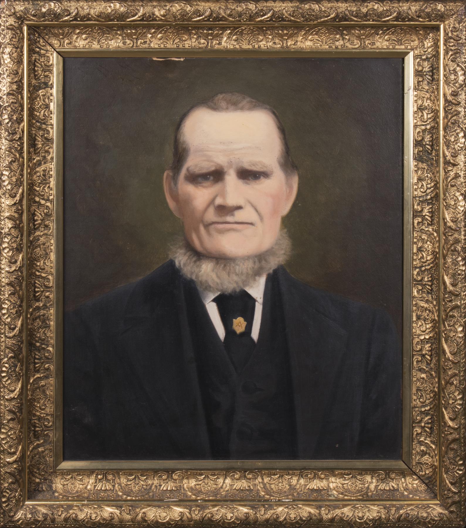 Image of Oil portrait of John Webster by unknown artist, ca. 1880