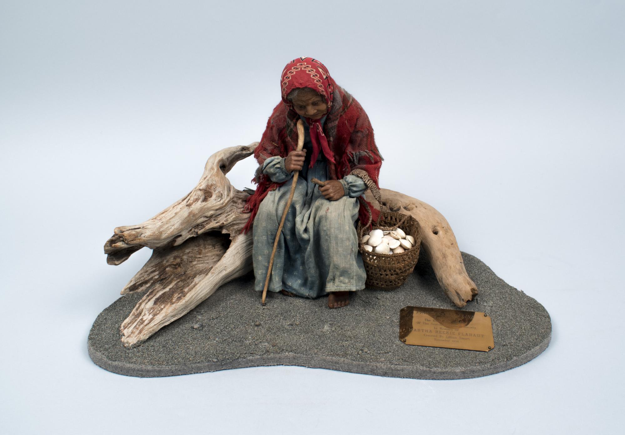 Image of Wax figure of Kikisoblu (Princess Angeline) by Lillian Smart, 1956