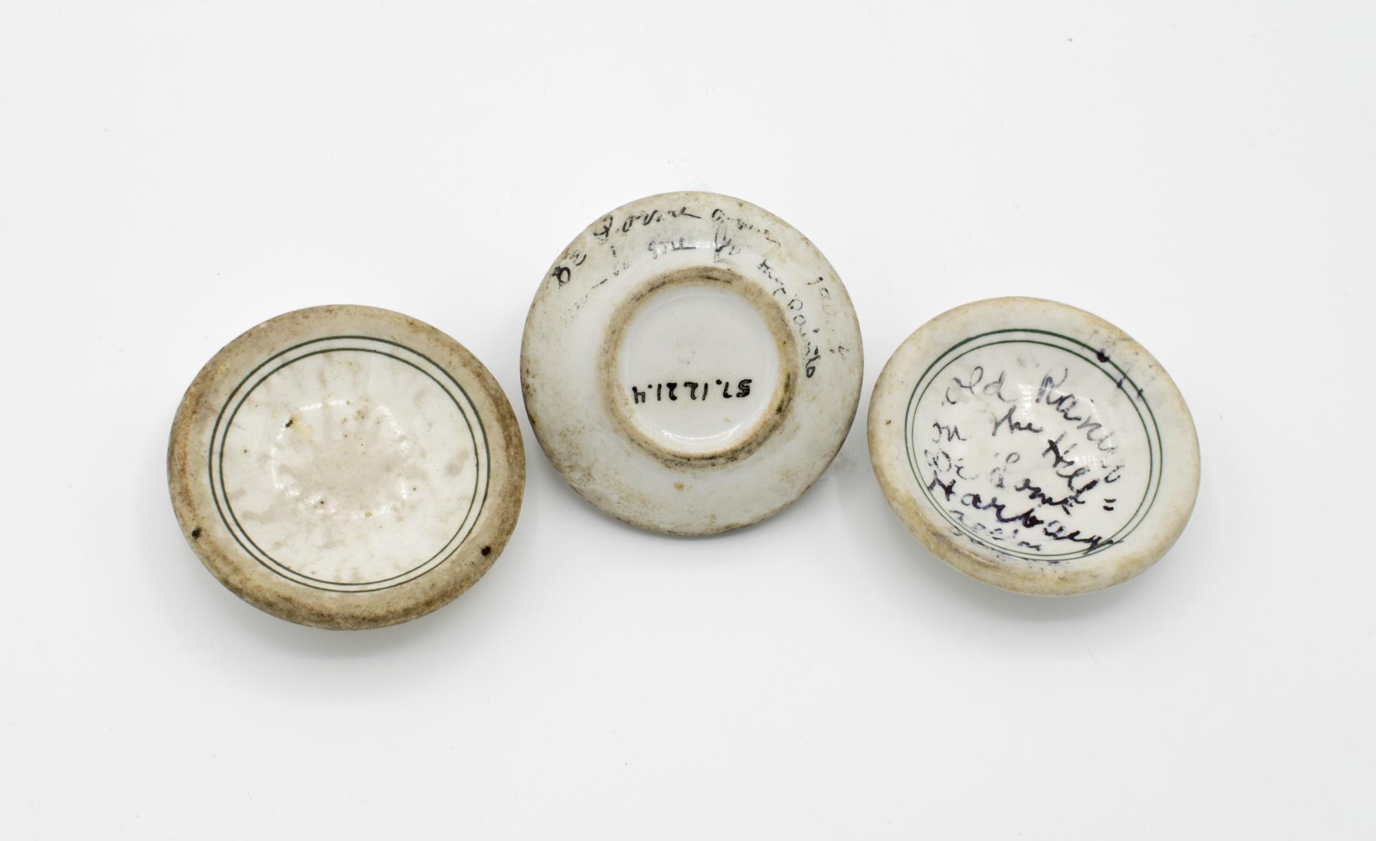 Image of Small butter plates or saucers from 