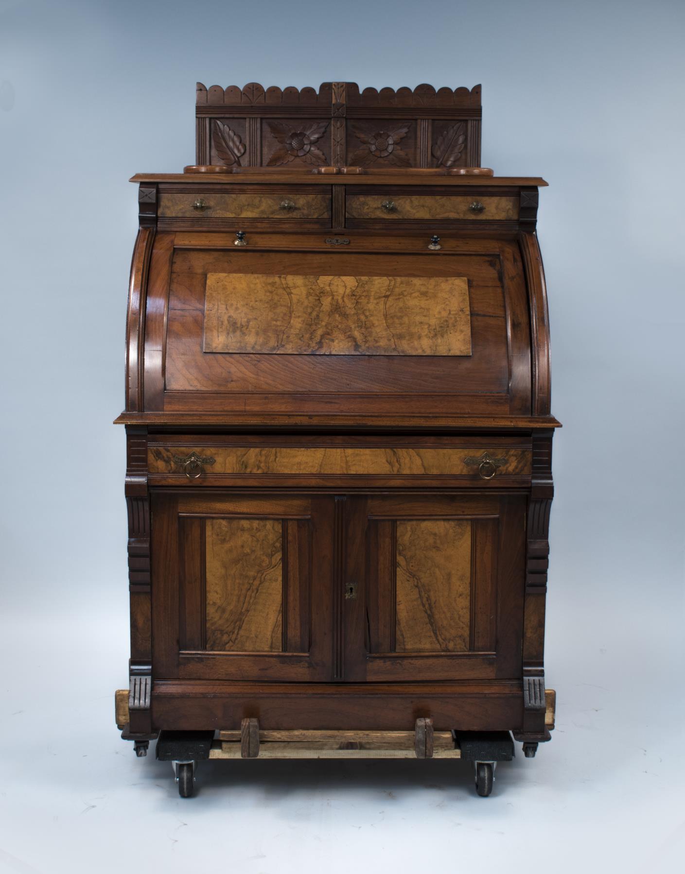 Image of Desk once belonging to Eliza Ferry Leary, 1870-1890