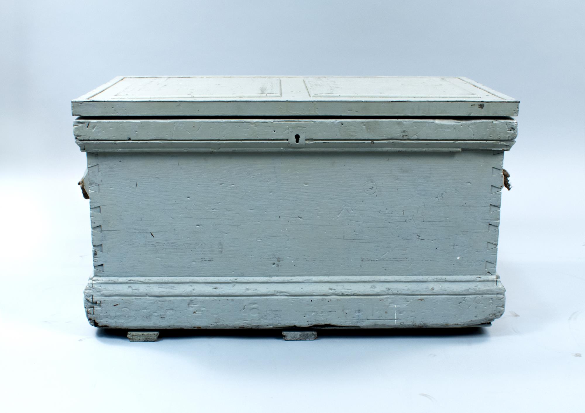 Image of Hand-made wooden tool chest, ca. 1880