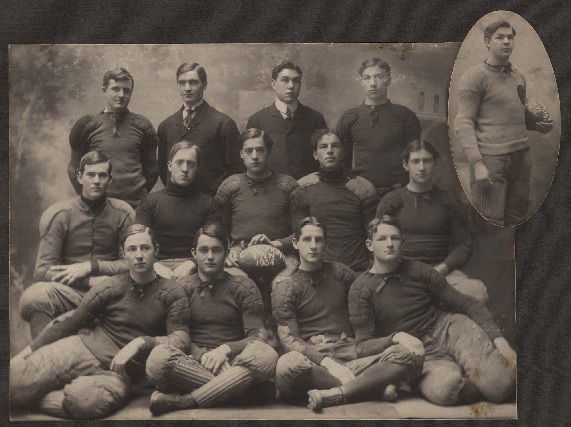 Image of Seattle High School football champs, 1904
