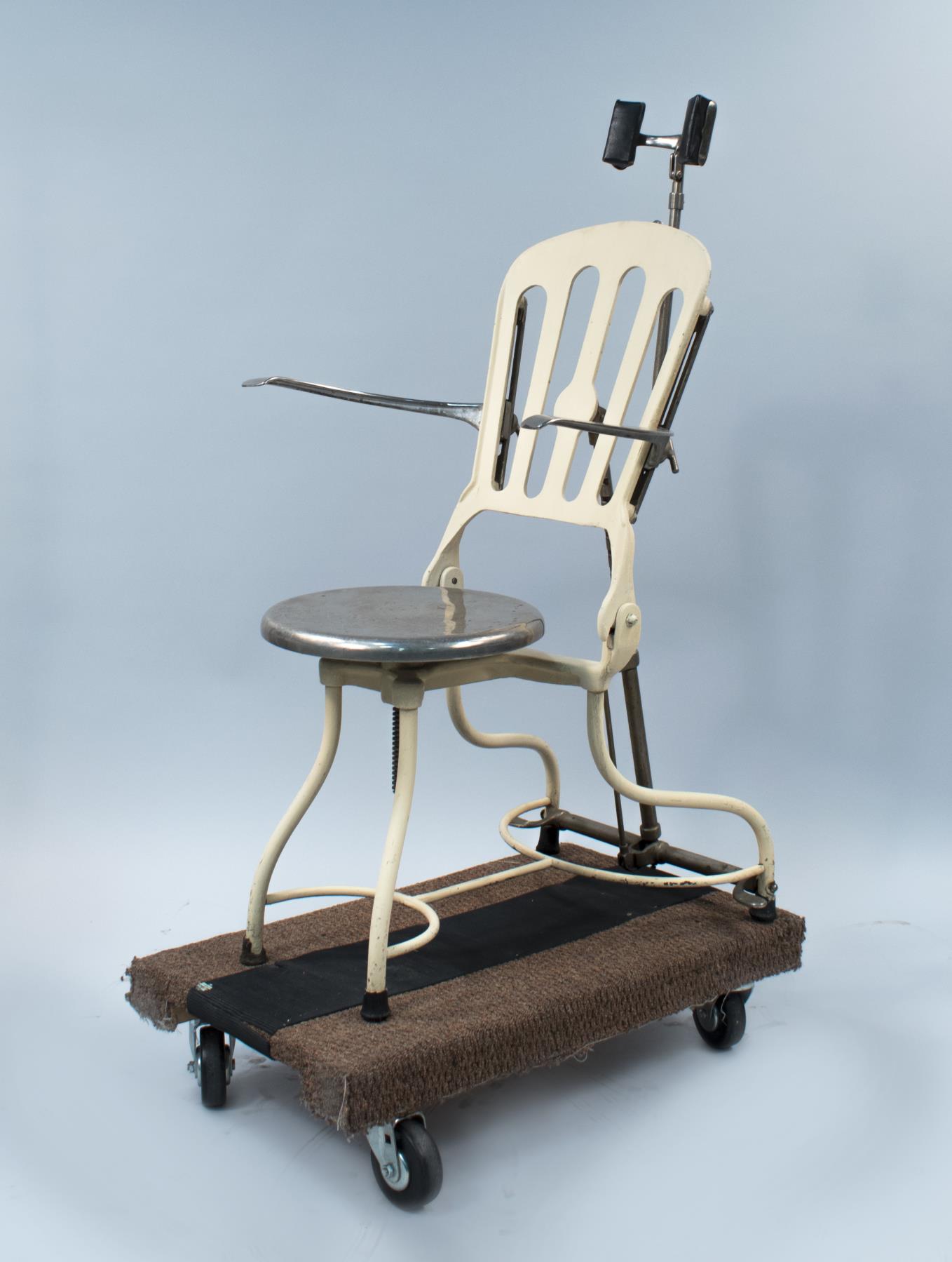 Image of Dentist's chair, ca. 1910
