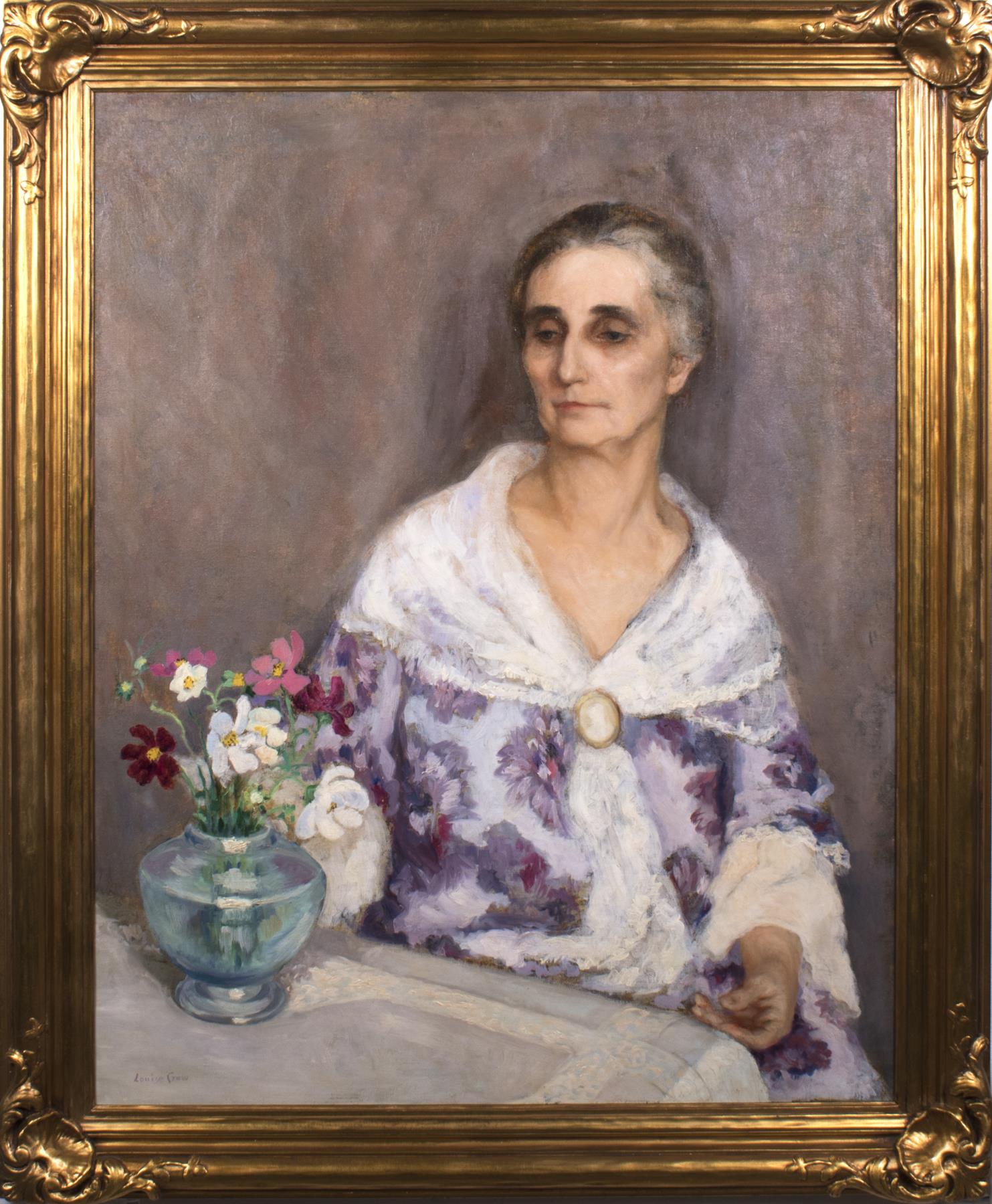 Image of Painted portrait, 