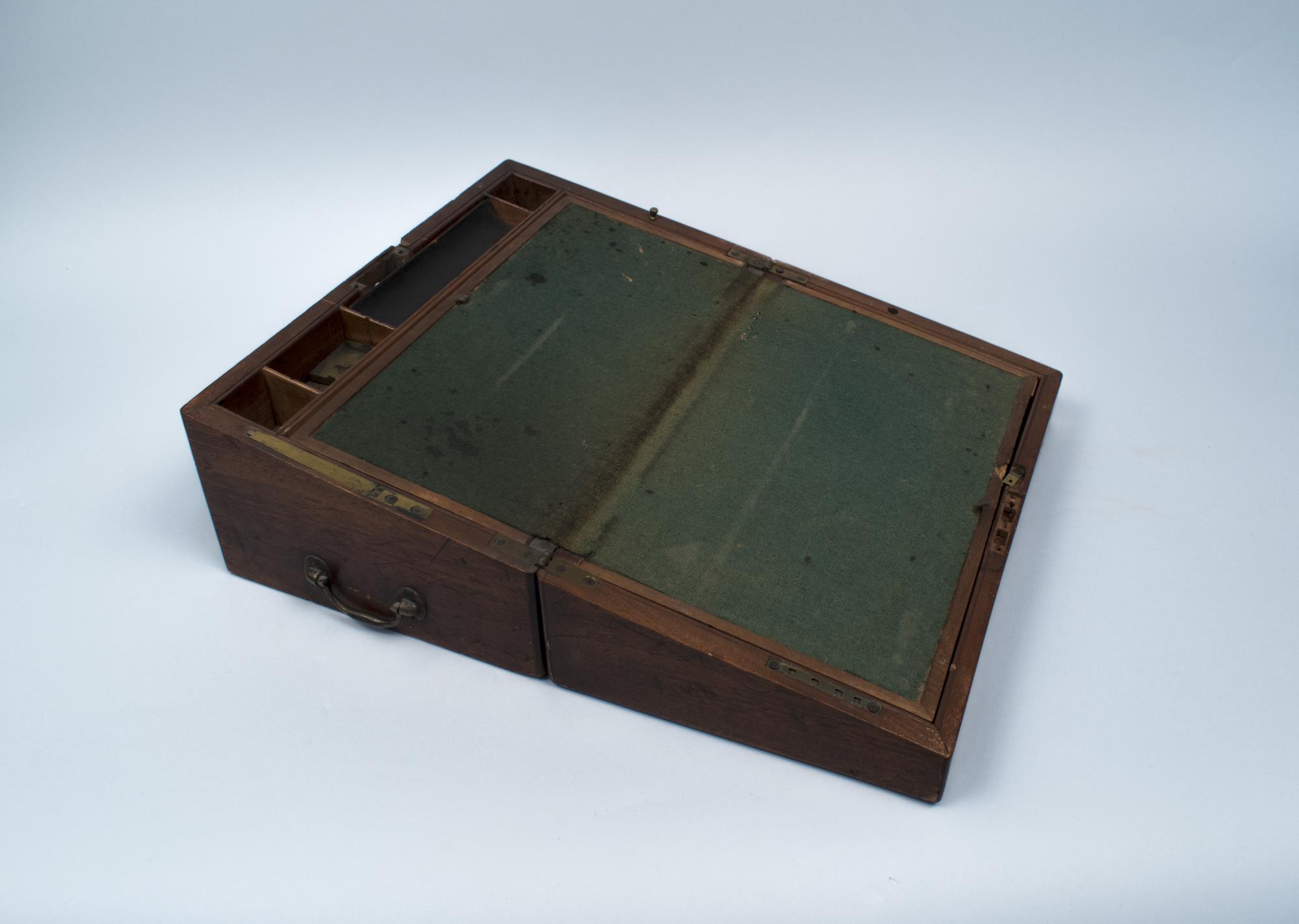 Image of Small writing box or desk, 1840-1860