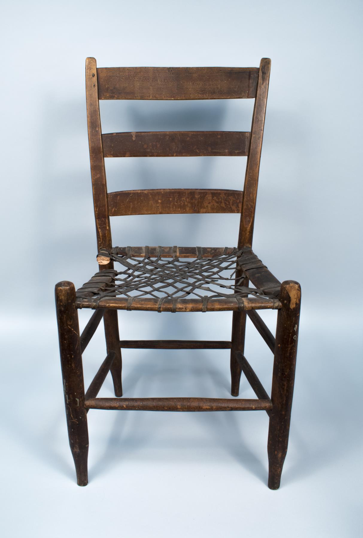 Image of Slat back side chair, 1860-1880