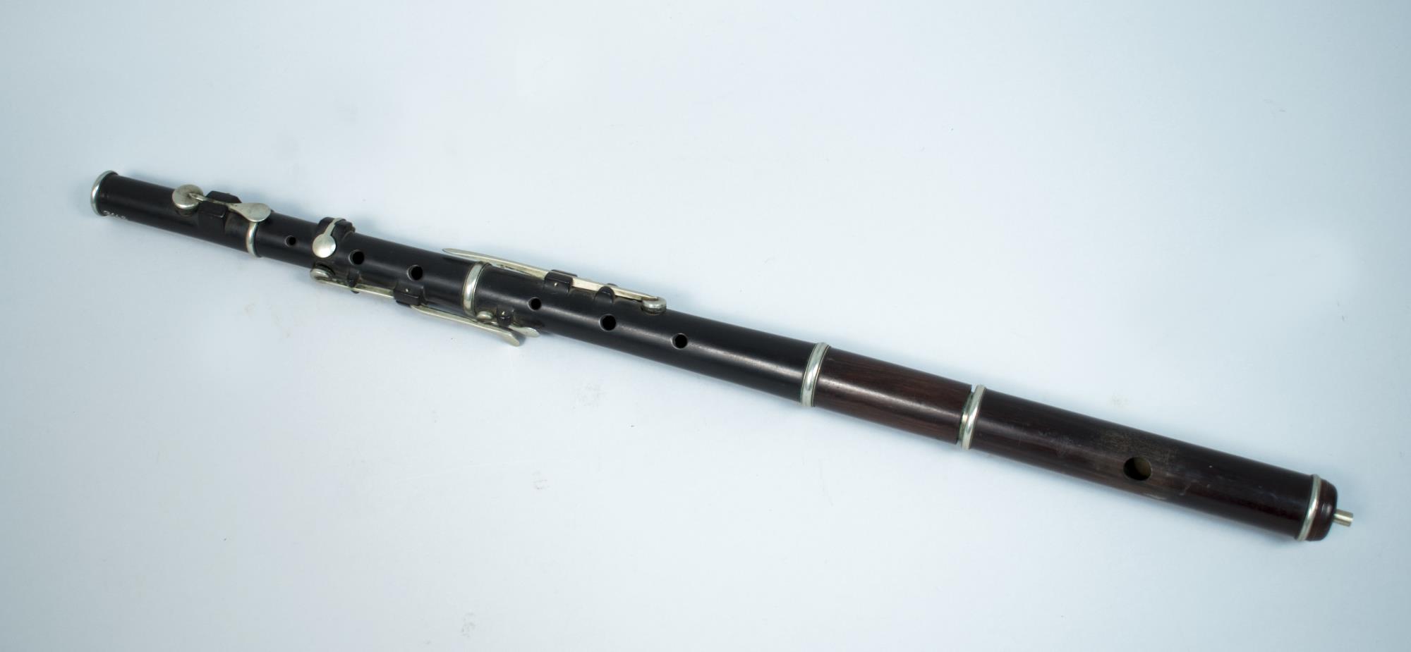 Image of Flute carried in the Civil War by Theodore Perry Mills, ca. 1860