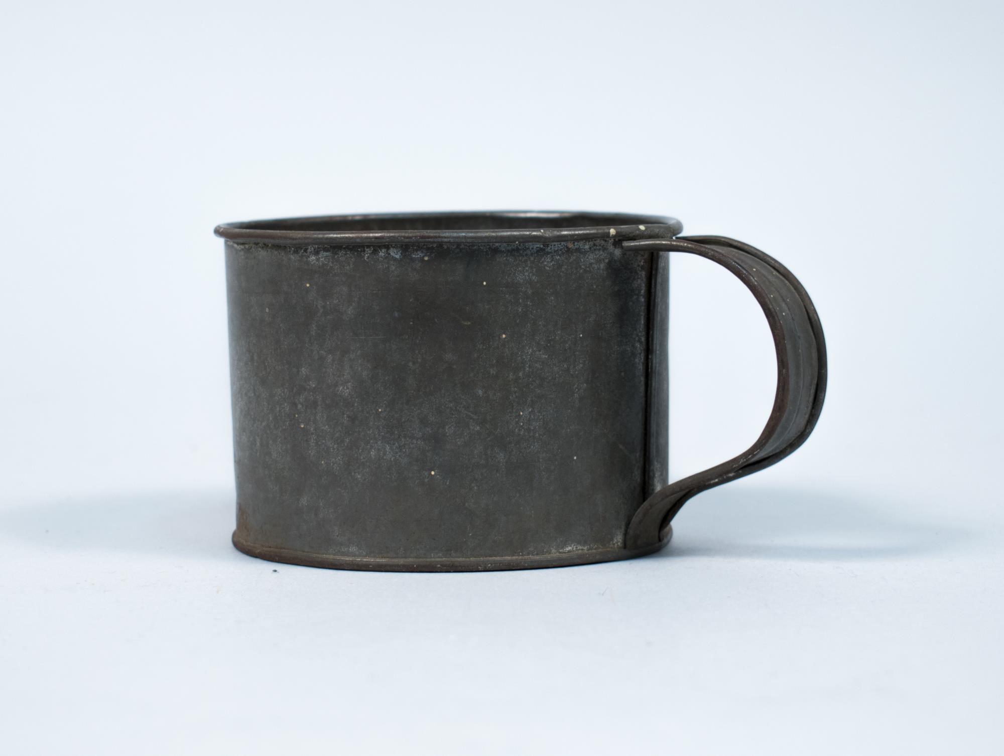 Image of Tin drinking cup, ca. 1916