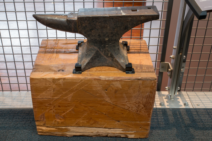 Image of Blacksmithing anvil, ca. 1900