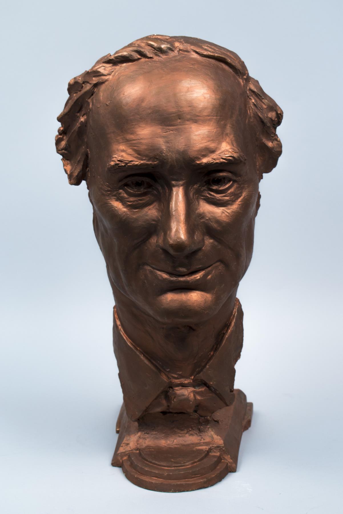 Image of Plaster bust of Reverend Mark A. Matthews, D.D., made ca. 1960s