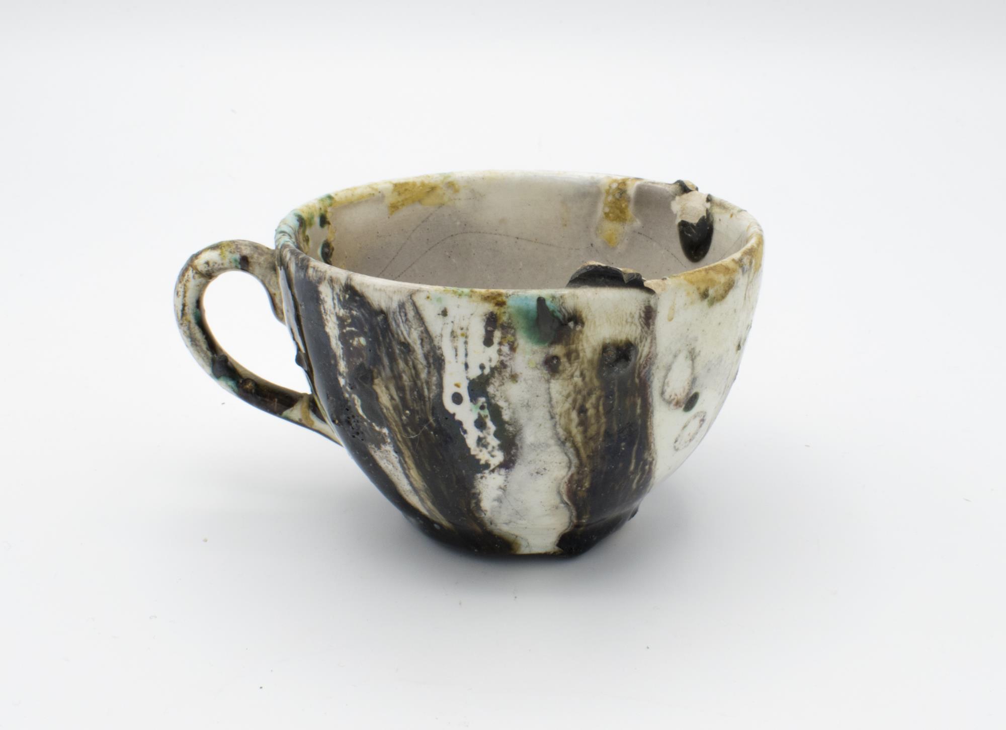 Image of Cup burned in the Great Seattle Fire of 1889