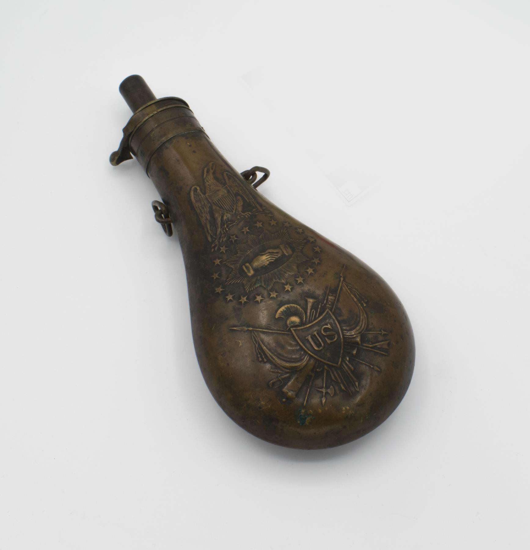 Image of Powder flask, ca. 1850