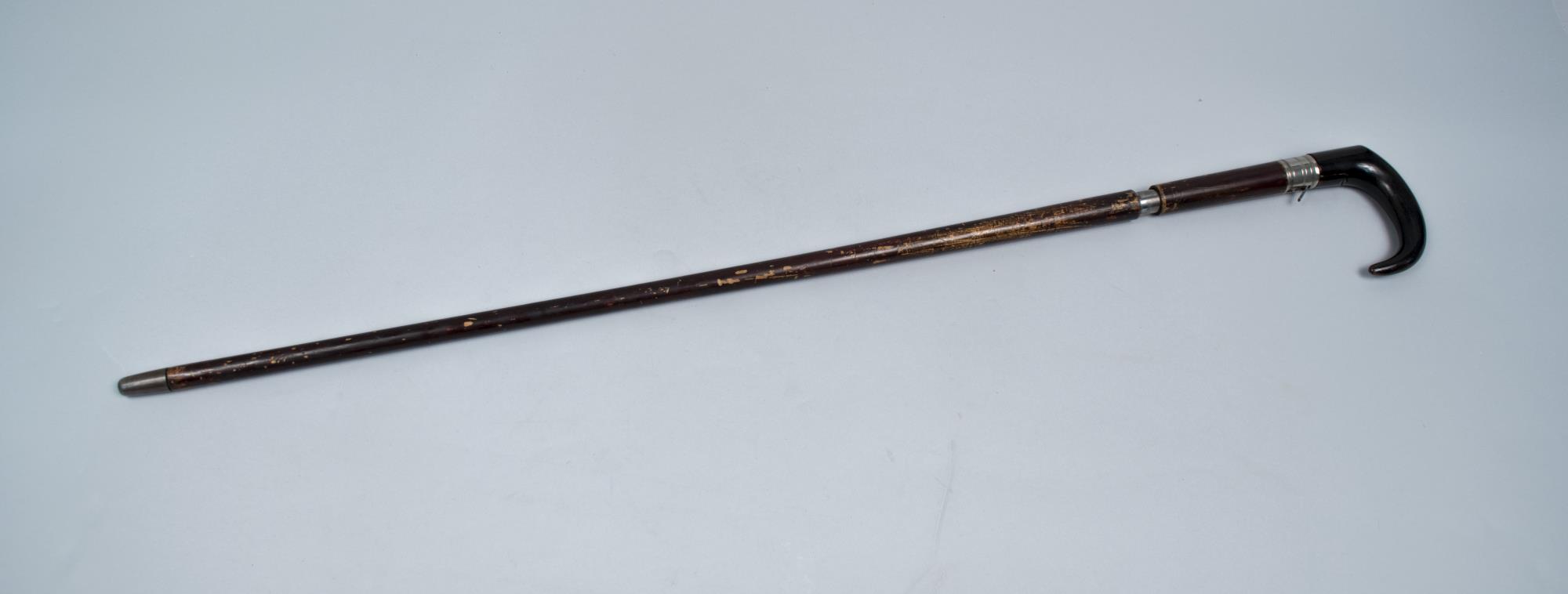 Image of Dumonthier cane gun, 1880-1900