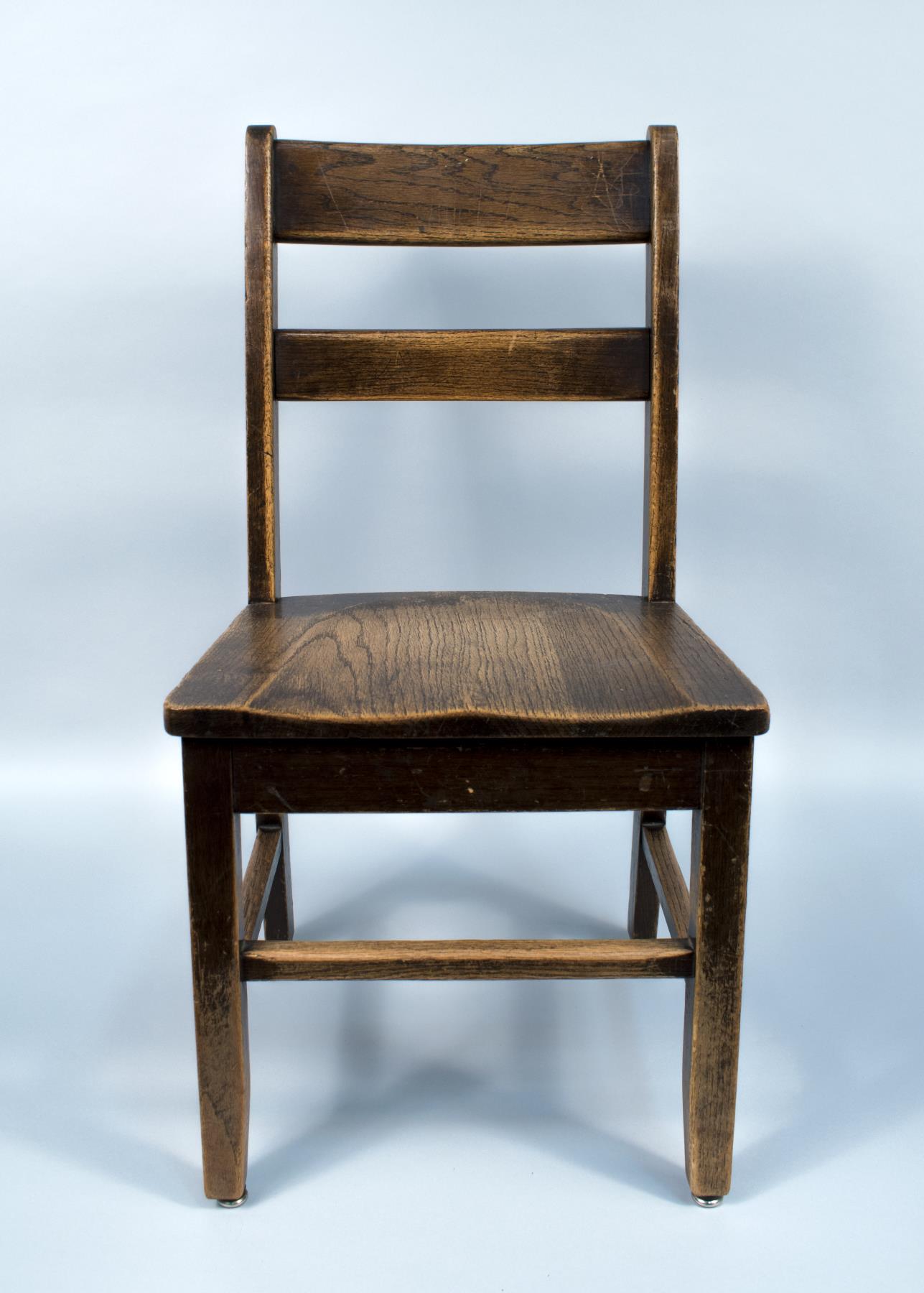 Image of Child's chair made in Seattle and used in the Seattle Public Schools, 1900-1940