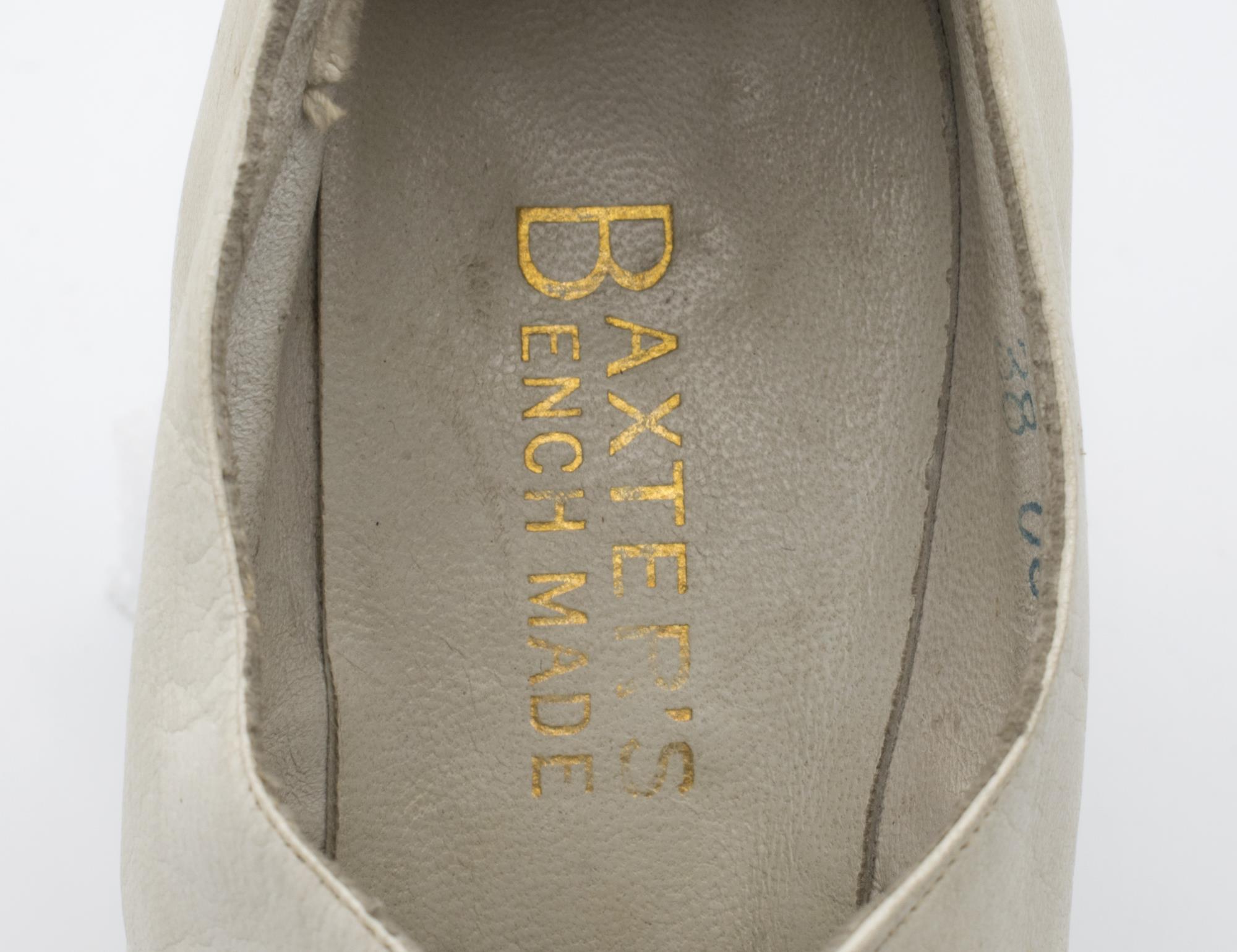 Image of White kid leather oxford heels, 1915