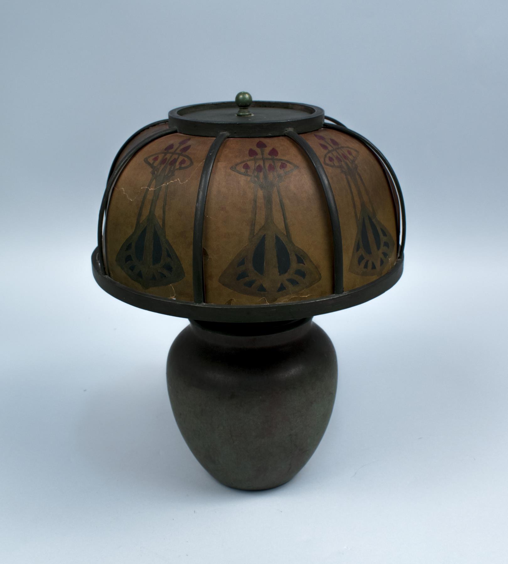 Image of Electric table lamp that belonged to Grace McGrew Smith, Seattle teacher, ca. 1916