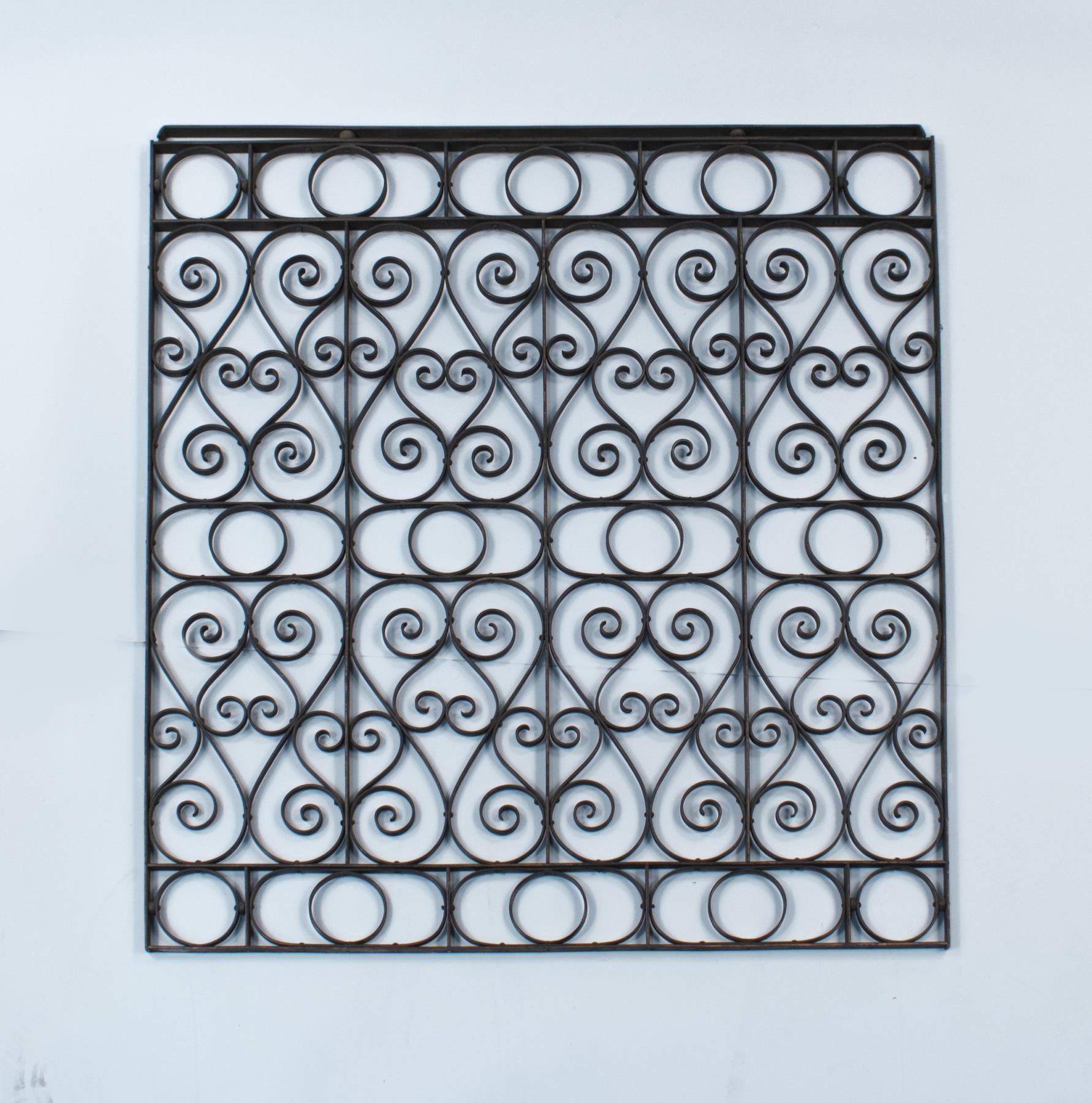 Image of Grillwork and molding from the lobby of the Seattle Hotel, then Victoria Hotel, ca. 1905
