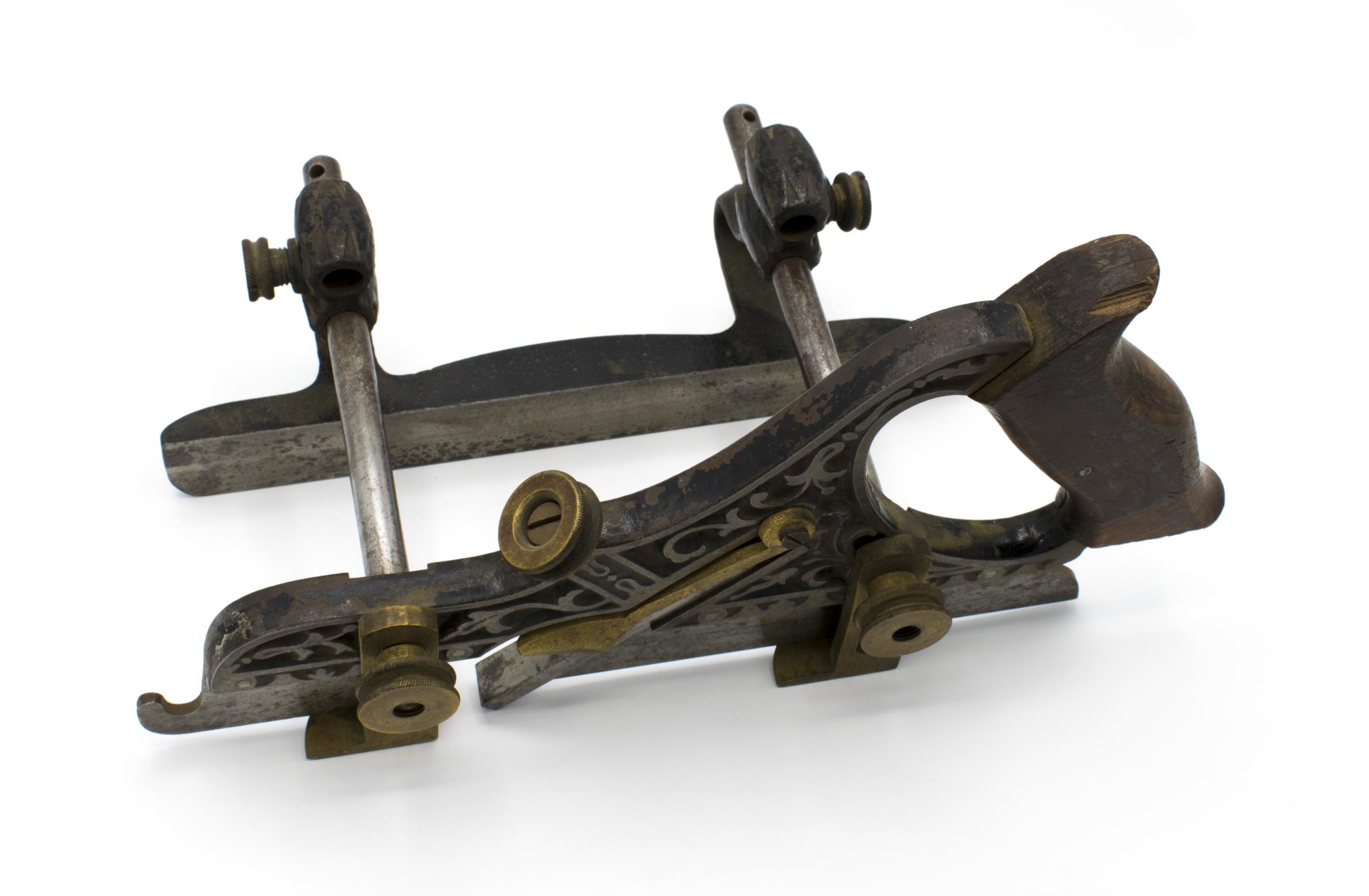 Image of Metal rabbet plane from Stanley Rule and Level Company, ca. 1890