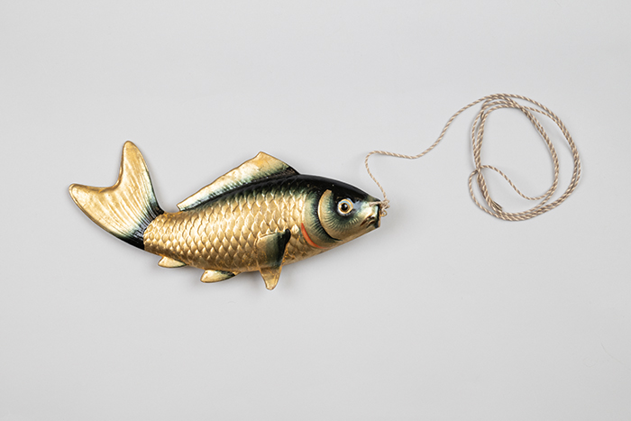 Image of Two small carp streamers for celebrating Boys’ Day, ca. 1930-1940